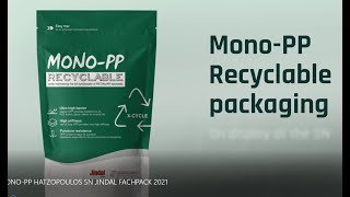 MONOMATERIAL, ALL-PP RECYCLABLE PACKAGING AT FACHPACK 2021