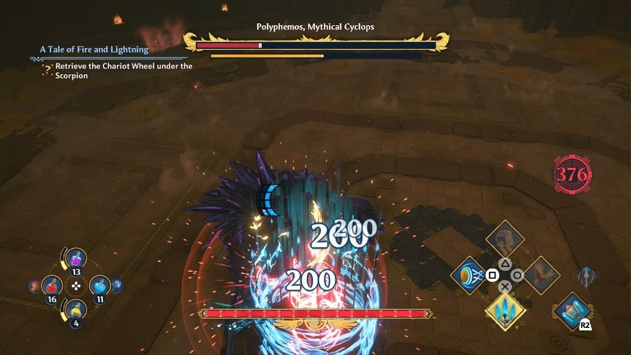 Immortals Fenyx Rising 508 hit combo YouTube