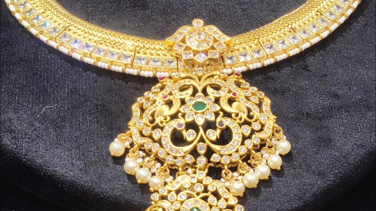 Wedding jewellery @ Haasvika 1gram gold jewellery  || LIve video