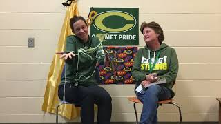 Mrs. DeLaTorre and Mrs. Severin get Silly Stringed!