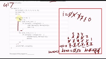 Programming : GATE 2017 CS/IT PREVIOUS YEAR SOLUTION