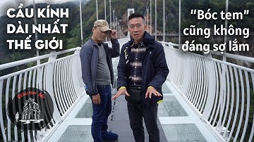 Vị khách đầu tiên đi trên Cầu kính dài nhất thế giới ở Mộc Châu