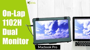 GeChic How to Connect a External Portable Monitor to Macbook Pro