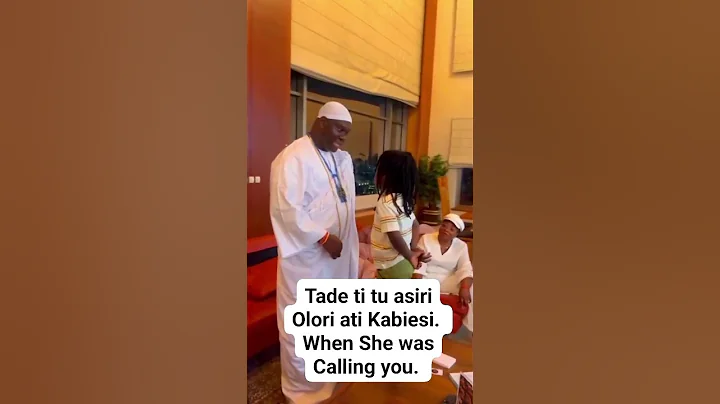 OONI OF IFE & SON PRINCE TADENIKAWO RETURN BACK TO THE PALACE AS HE REJOICE QUEEN NAOMI STORM