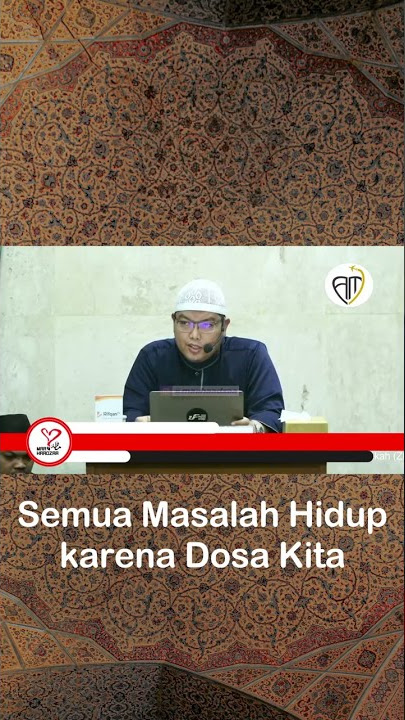Semua Masalah Hidupkarena Dosa Kita - Ustadz Dr. Firanda Andirja, M.A
