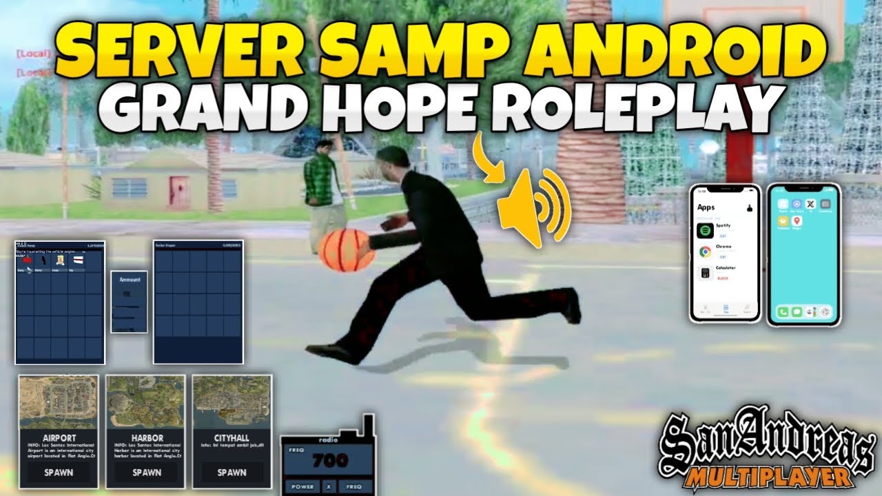 SERVER GTA SAMP ANDROID PC VOICE ONLY GRAND HOPE ROLEPLAY || GTA SAMP INDONESIA