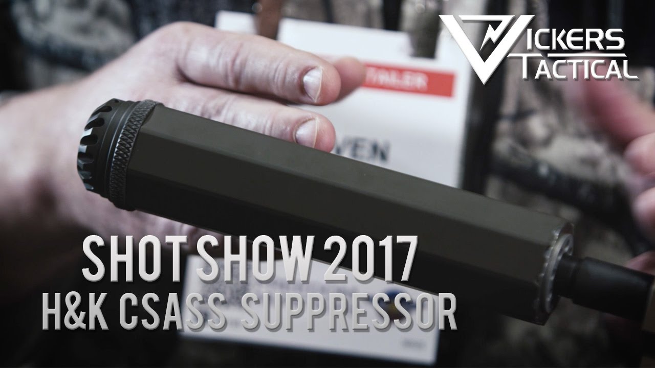 Shot Show 2017: H&K CSASS Suppressor