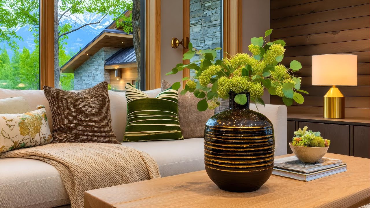 Fall Interior Design Ideas | Blending Rustic Charm with Minimalist Luxe Elegance