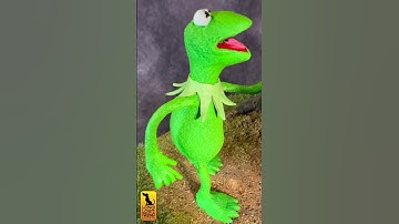 Making Kermit the Frog #shorts
