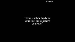 Why the blushing emoji💀