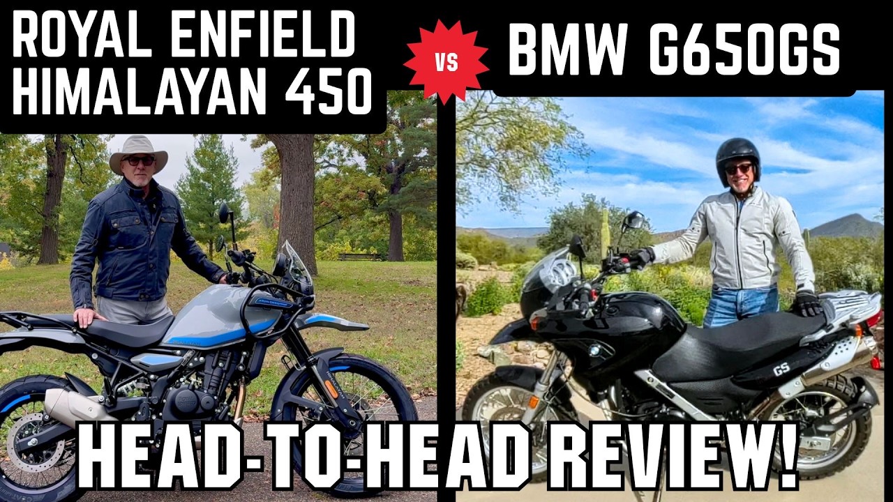 New Royal Enfield Himalayan 450 vs Used BMW G650GS...Head-to-head Review!