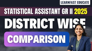 Statistical Assistant Kerala PSC | VACANCY | ADVICE | APPLICANTS | LearnFast Educate