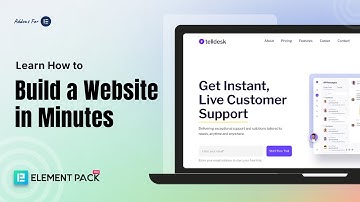 Build a Complete Website in Minutes with Element Pack Pro | Live Copy or Paste Tutorial