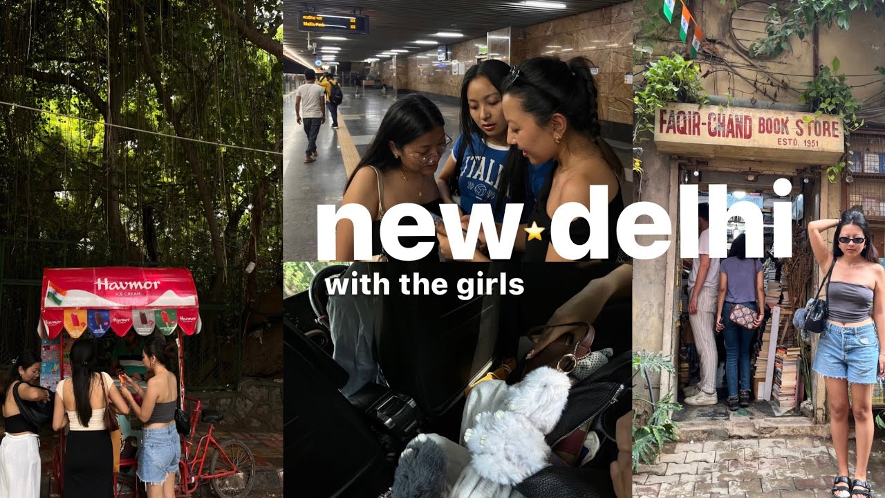 new delhi with my besties | tibetan vlogger