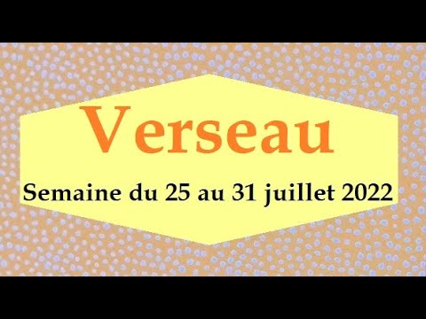 Verseau Tirage♒ du 25 au 31 juillet 2022 - Séparation, cette personne va s'en mordre les doigts