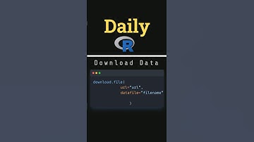 How to Download Data with R #rprogramming #rprogrammingforbeginners