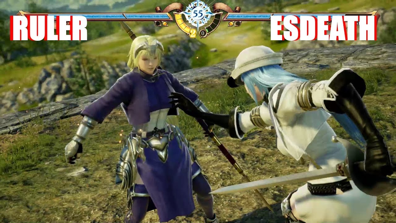 Soul Calibur 6 - EsDeath vs Ruler (Akame Ga Kill vs Fate Character  Creation) - YouTube