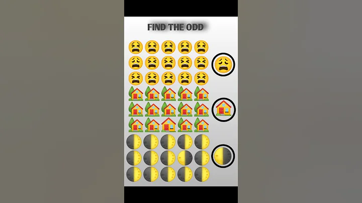 🏆 Find to odd emojis and win this game🎮 ||it's your brain test   || this is mind game 🧠#shorts video