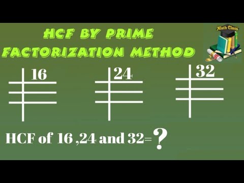 Find HCF by