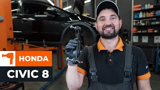 Jak wymienić Żarówka do świateł długich HONDA CIVIC VIII Hatchback (FN, FK) - darmowe wideo online