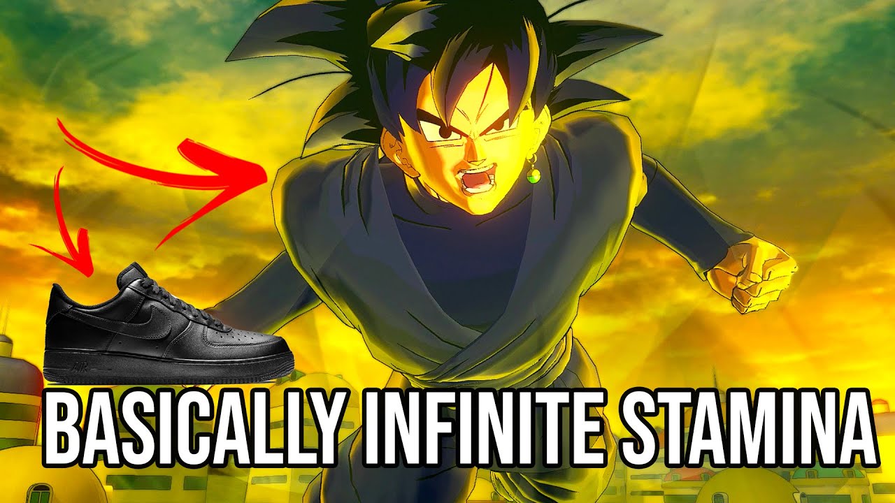 NEW CUSTOM GOKU BLACK IS A MENACE | BLACK AIR FORCE 1 ACTIVITY | XENOVERSE 2