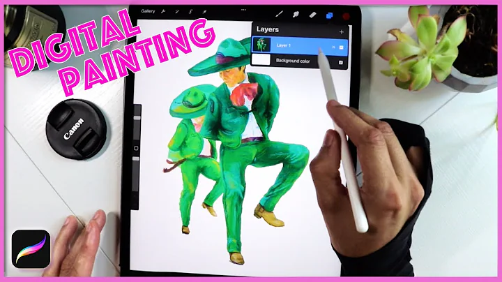 How to Paint - Digital Painting Process Explained | Procreate Speed Drawing