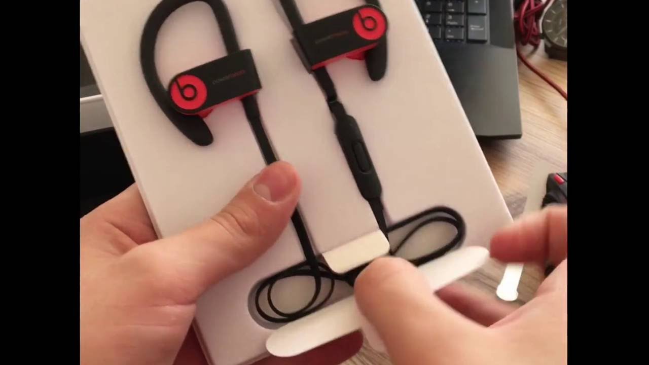 powerbeats 3 red and black
