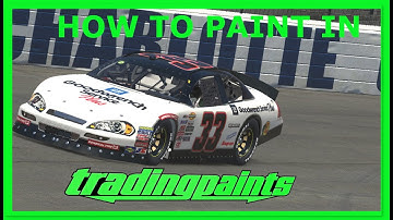 How To Paint in Trading Paints for IRACING!! Pro Membership