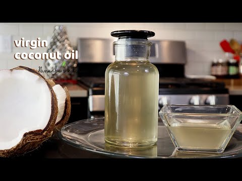 Easy way to make VIRGIN COCONUT Oil at home  for your family   I   How to I step-by-step guide