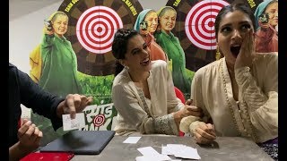 Mind Reading with Taapsee Pannu and Bhumi Pednekar | Karan Singh Magic