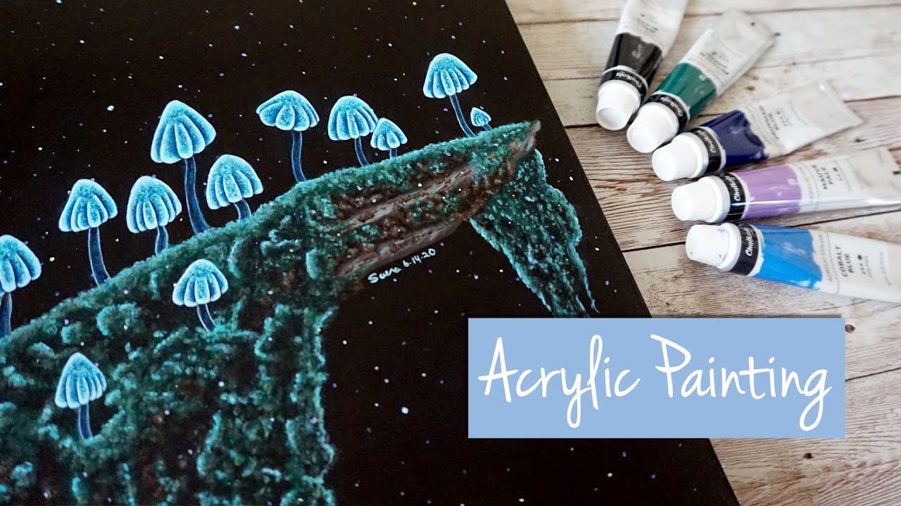 Acrylic Painting Adorable And Affordable Ft Chalkola Acrylic Paint Youtube