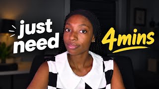 I just need 4min to make you build a friendship that will last forever.