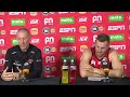 John Rillie and Jesse Wagstaff press conference vs Sydney Kings - Round 21, NBL26