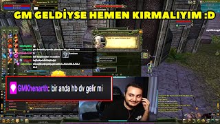 PoineMaia - Gm Chate Gelip Bir Anda HB DV Gelir mi ? Diyor :D ! Knight Online