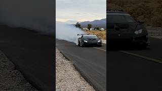 Insane 300 Foot Lamborghini Burnout!