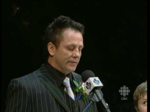 Doug Gilmour Honoured by the Maple Leafs