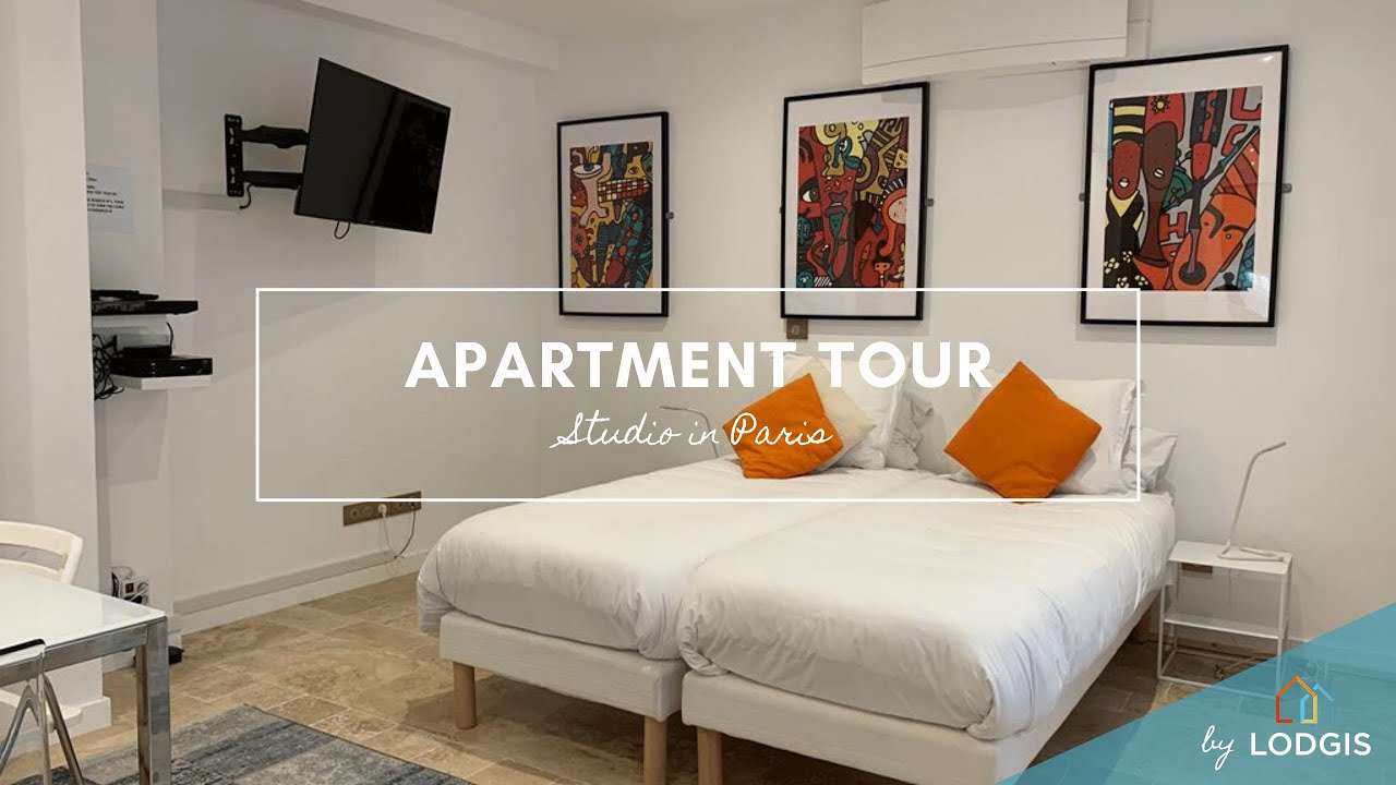 Apartment Tour // Furnished  38m2 in Paris – Ref : 11520550