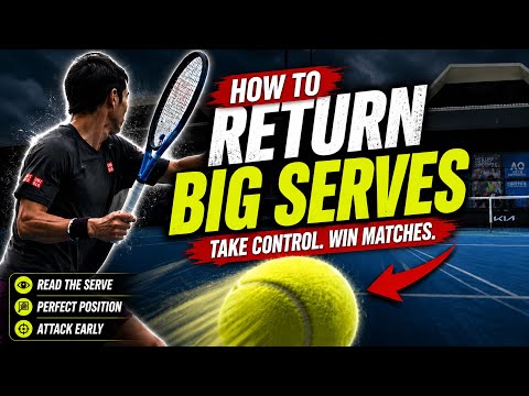 Stop Guessing When Returning Big Serves: Do This Instead!