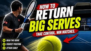 Stop Guessing When Returning Big Serves: Do This Instead!