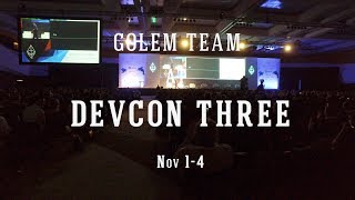 Golem Team at DevCon3