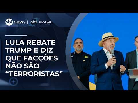 Lula fires back at Trump on factions, addresses Master case and weight-loss pens in the SUS | #SB...