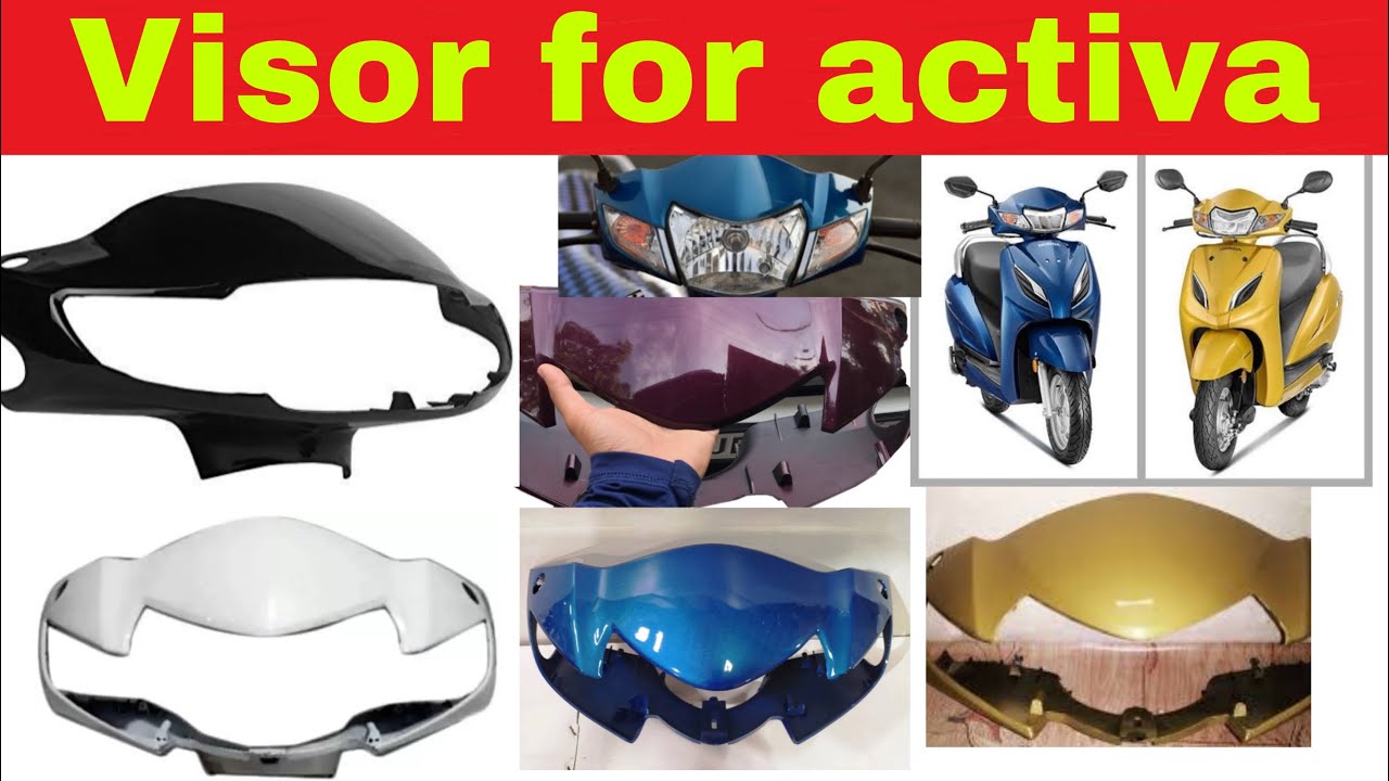 Honda activa visors for all models activa ka visor order kare 