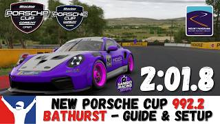 iRacing Porsche Cup Bathurst Guide 2:01.8 Porsche 992 2 Mount Panorama Track Guide