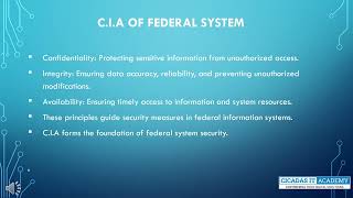 Risk Management Course - Lecture 3 Risk Management Framework (RMF)-FISMA