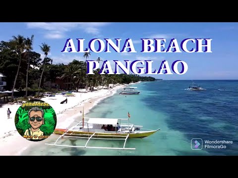 Panglao, Alona Beach Overview - Philippines