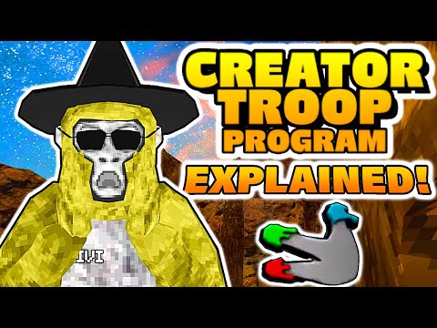 Gorilla Tags NEW Creator Troop Program Explained! (How to become Finger Painter Monke!)