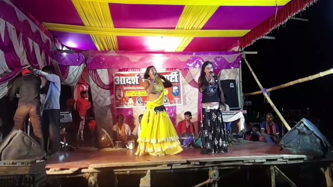 Nalpur Ke Raja dholan Ki Kahani 03 Aadarsh Nach party Rosera Bhirha Nagpancmi Mela Se Live