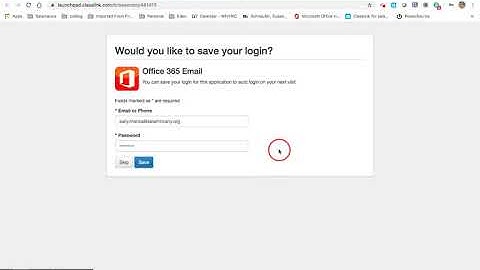 SCCSD Instructional Videos - Setting up school email in Classlink