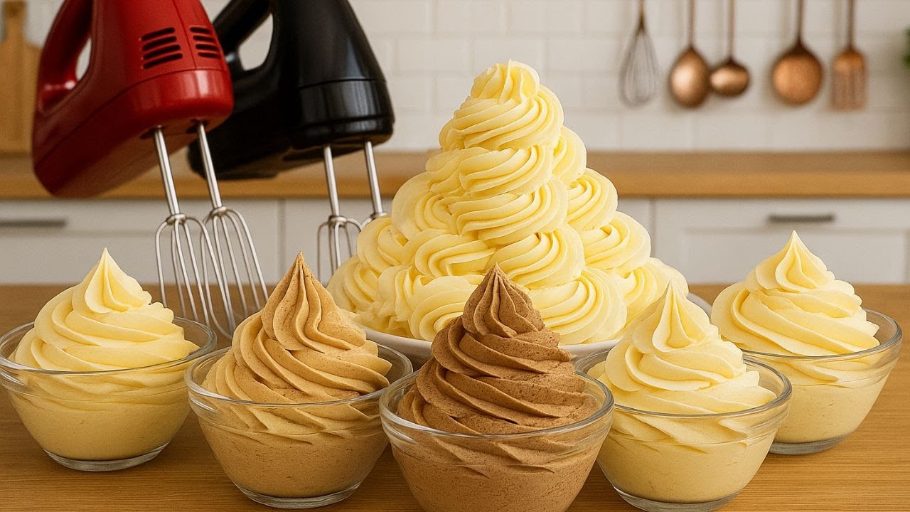 Хотите получить идеальный, упругий крем для десертов? Воспользуйтесь этим простым трюком!