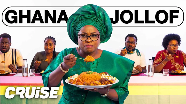 Nigerians tastes GHANA JOLLOF for the first time